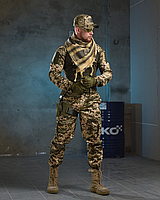 Летний военный костюм мужской пиксель грета убакс и штаны комплект, Тактическая форма зсу весна лето на службу