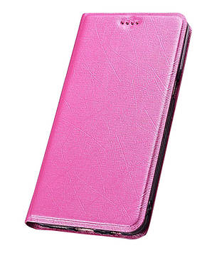 Чохол книжка магнітний протиударний для Samsung M21 M215F "HLT" Рожевий