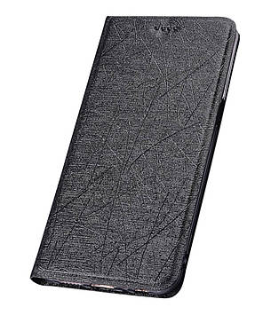 Чохол книжка магнітний протиударний для Samsung A51 A515F "HLT" Чорний