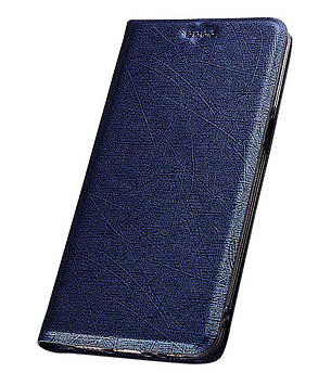 Чохол книжка магнітний протиударний для Samsung A51 A515F "HLT" Синій
