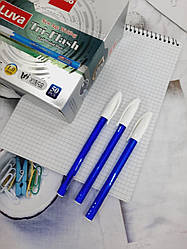 Ручка кулькова LUVA CL-7 Tri-Flash синя