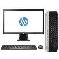 Комплект Комп'ютер HP EliteDesk 800 G3 SFF (i5-6500/8/240SSD) + Монітор 23" HP E231 "Б/У"