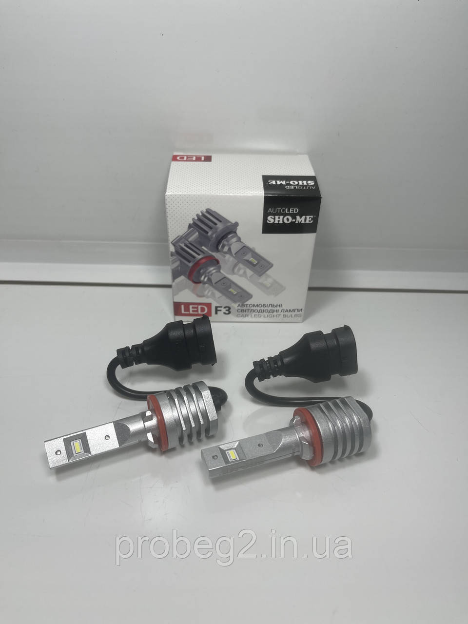 Комплект світлодіодних ламп Sho-me F3 Pro h27 20 w 4000 lm 6500 k Pro 12 v