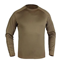 ТЕРМОФУТБОЛКА "CURSOR ACTIVE", тактическая футболка потоотводная койот, военная термофутболка, армейская ONY
