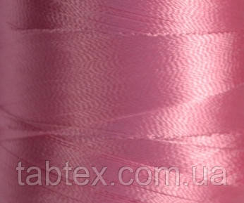 Нитка шовк для машинної вишивки embroidery 120den. №D-112(розов.)(L/G) 3000 ярд