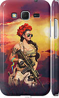 Пластиковый чехол Endorphone Samsung Galaxy Core Prime VE G361H Украинка с оружием Multicolor KB, код: 7748227