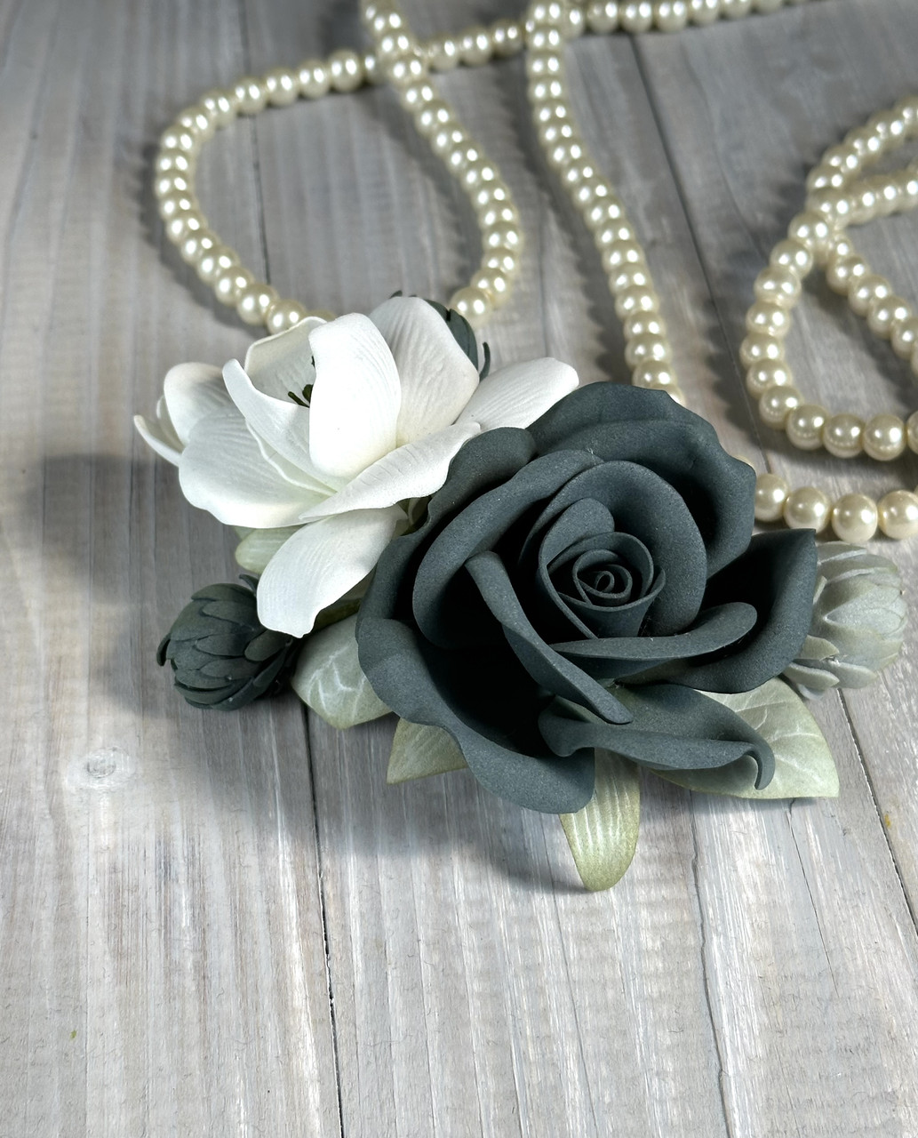 Заколка автомат "У стилі ретро", фото 1