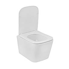 Комплект 4 в 1: Інсталяція Grohe Rapid SL 3 в 1 38772001 + Унітаз безобідковий Kroner Eifel WHI483429 TORNADO, фото 6