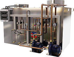 Вентиляційний гідрофільтр для мангалів від іскор, задимленості, сажі, жиру та ялинки СИГОВ 5000