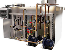 Іскрогасник (гідрозатвор) для об'єктів з відкритим вогнем і високими температурами