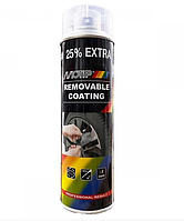 Краска жидкая резина MOTIP Removable coating черная матовая аэрозоль 500 мл