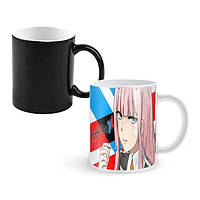 Чашка хамелеон аніме «Darling in the Franxx 3»