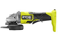 Шліфмашина кутова акумуляторна Ryobi RAG18X-0, 125мм, 18В, 9200об/хв, ONE+ НР, безщіткова, 2.15кг, без АКБ та