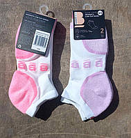 Жіночі шкарпетки короткі сітка з махровою стопою розмір 36-40 (1уп-4 пари) кольору міксом