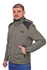Куртка чоловіча демісезонна The North Face 24-S2791 оливкова, фото 4