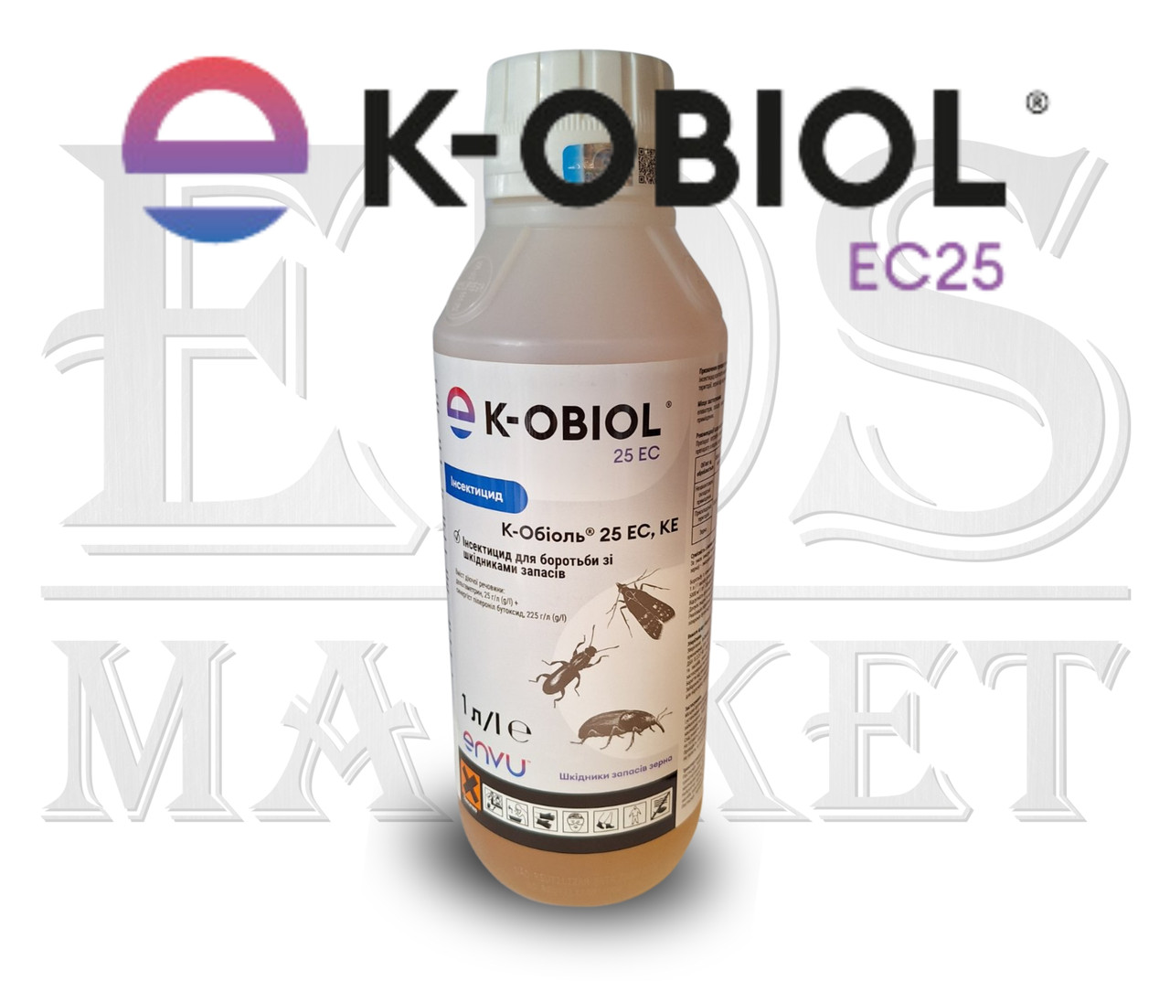 K ОБІОЛЬ, 25 EC к.е. K Obiol "Bayer" засіб від тарганів, клопів, комірів, бліх, кліщів. - фото 1 - id-p2526493032