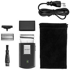 Комбо-набір Hatteker Professional Trimmer + Moser Mobile Shaver (SK-113-GR+3615-0051), фото 5