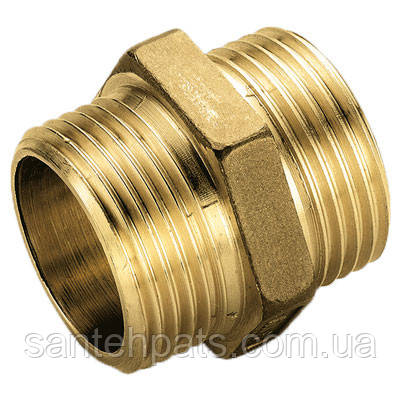 Перехідник 1 1/4" на 1 1/4" зовнішня різь, фото 1