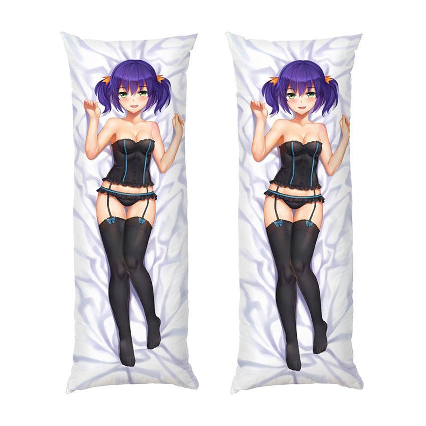Дакімакура подушка-обіймашка «Girl in black underwear. Art. Anime»