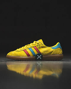 Adidas bermuda green yellow sale