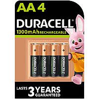 Аккумулятор Duracell AA HR6 1300mAh * 4 (5007324)(1721977292756)