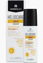 Сонцезахисний гель з тоном на водній основі (бронзовий) SPF50+ Gel Oil-Free Heliocare 360º 50 мл