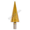 Ступінчасте свердло по металу 4-32 мм HSS TiN Step Drill, фото 2