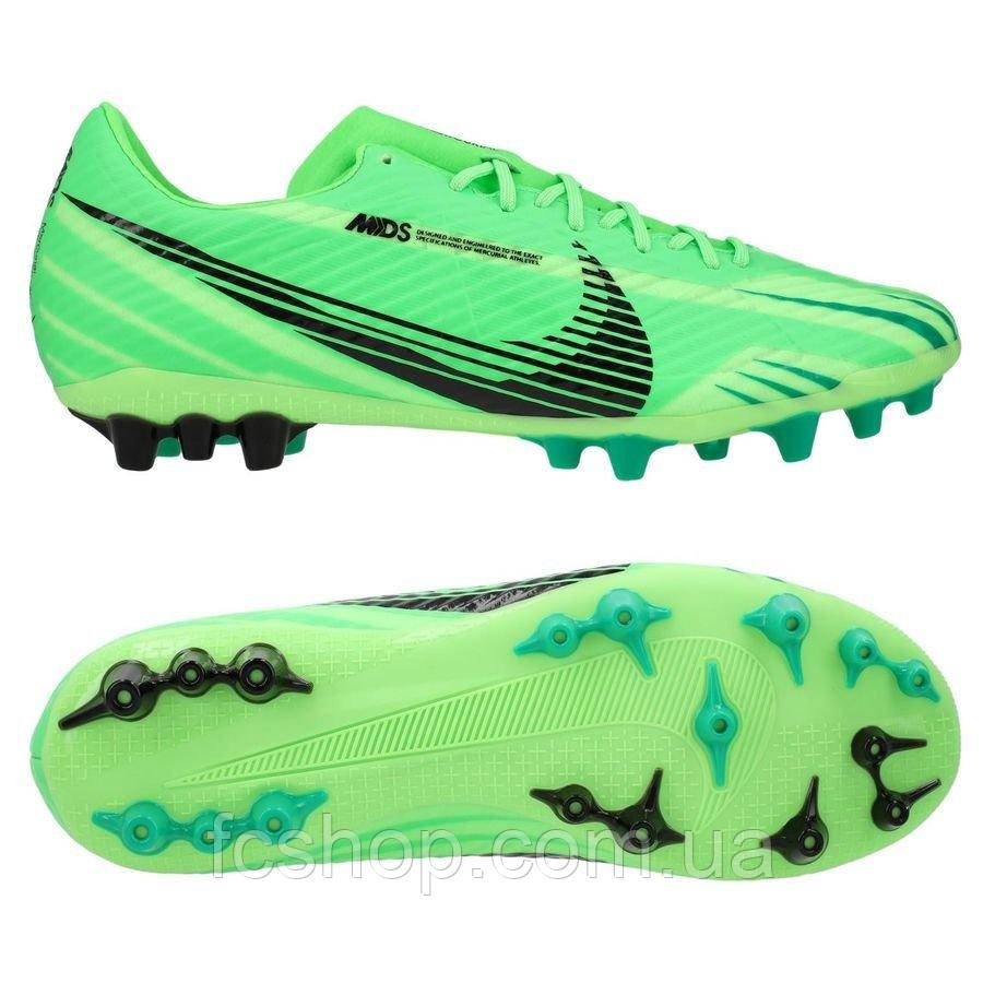 Бутси Nike Zoom Mercurial Vapor 15 MDS Academy AG FJ7184-300, Зелений, Розмір (EU) — 40