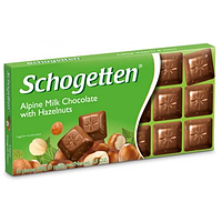 Молочний шоколад з горіхом Schogеtten Hazelnuts, 100 г