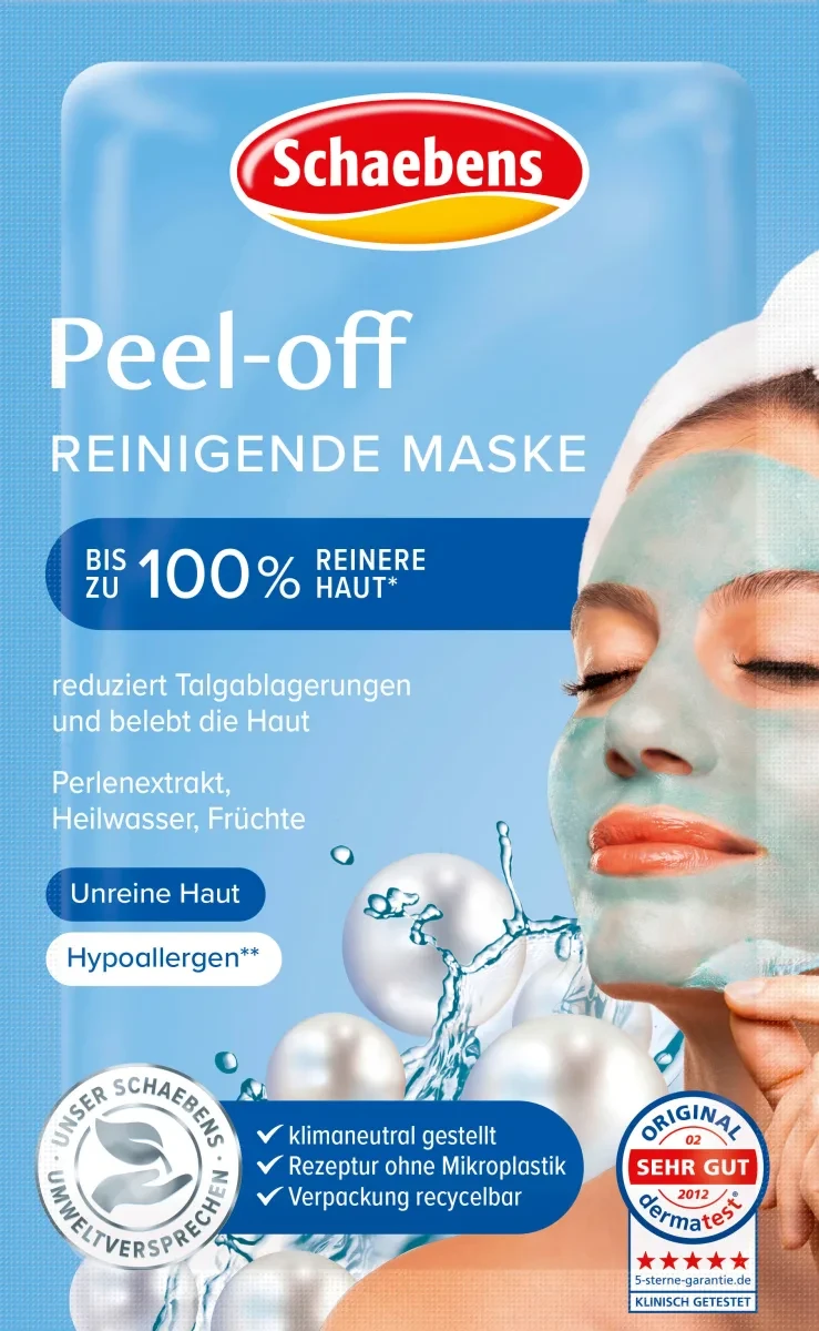 Маска для обличчя Schaebens Peel Off, 15 мл
