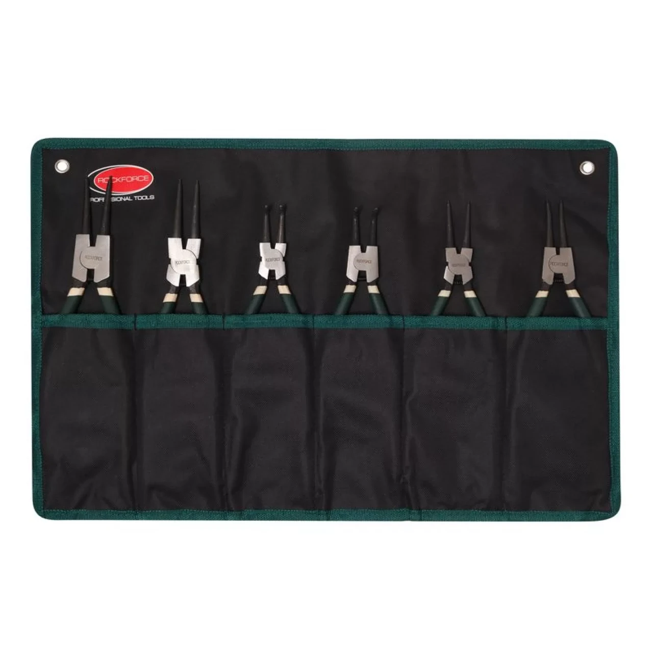 Набір знімачів стопорних кілець, 6 предметів (L-185ммх4шт, L-225ммх2шт), на полотні ROCKFORCE RF-5063A, фото 1