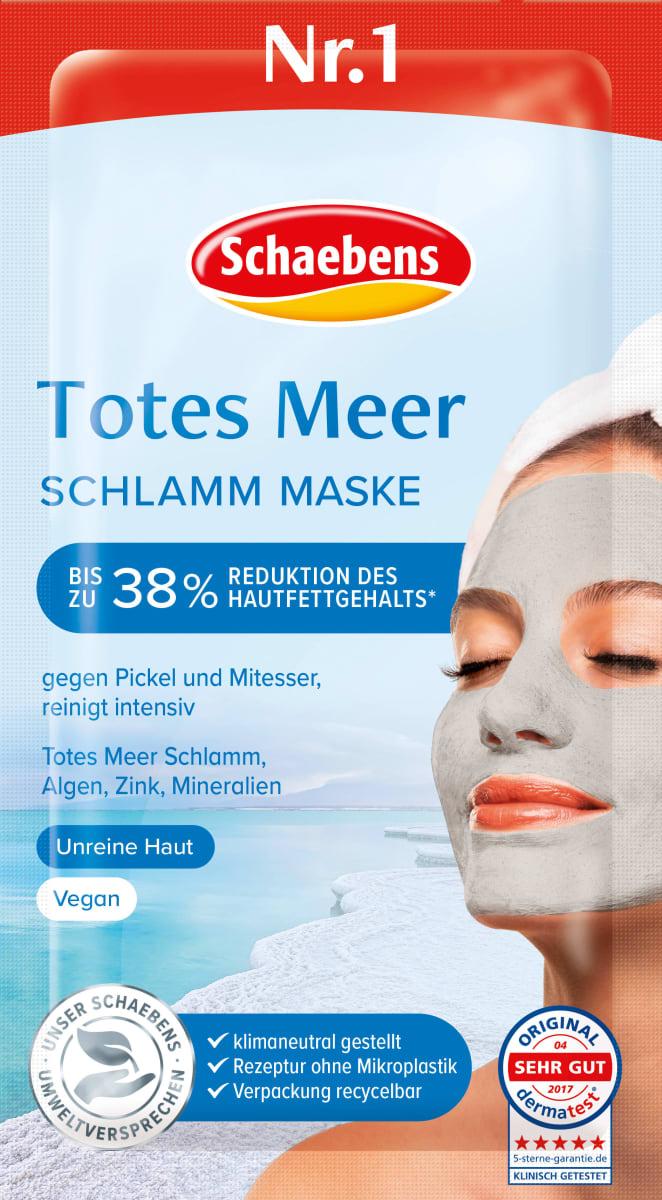 Очищаюча маска для обличчя Schaebens Totes Meer Schlamm, 15 мл