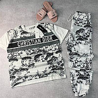 НОВИНКА Костюм женский Christian Dior белая футболка
