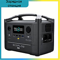 Портативная электростанция для дома EcoFlow River MAX (Зарядная станция 220в) EUR