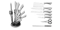 Качественный новый набор ножей на подставке из Швейцарии (Royalty Line) EUR