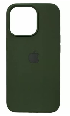 Чохол силіконовий Silicone Case Full Size для iPhone 15 Pro Max (Atrovirens), фото 1