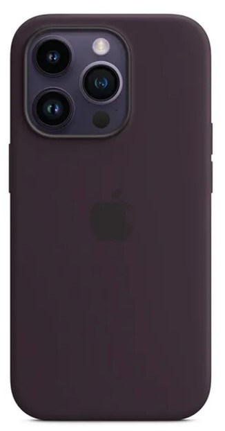 Чохол силіконовий Silicone Case Full Size для iPhone 15 Pro Max (Elderberry), фото 1
