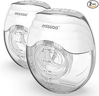 Витрина! Носимый молокоотсос MISSAA | Высокоэффективные насосы без рук с 3 режимами и 8 уровнями