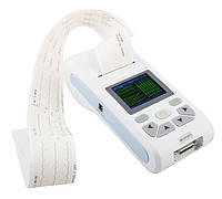 Электрокардиограф ECG100G,Портативный кардиограф 100G Heaco (Хико) 3-х канальный сумка в подарок