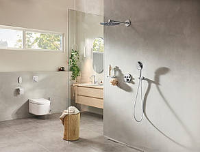 GROHTHERM SMARTCONTROL набір прихованого монтажу з верхнім душем 310 на 3 функції, колір хром Арт. 34863000, фото 3