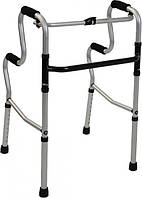 Ходунки двухуровневые, складные, алюминиевые PR 448, ходунки для инвалидов и пожилых людей