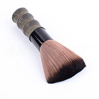 Щітка для змітання волосся Hots Professional Elongated Wood&Dirt, з подовженою ручкою (HP90019), фото 4