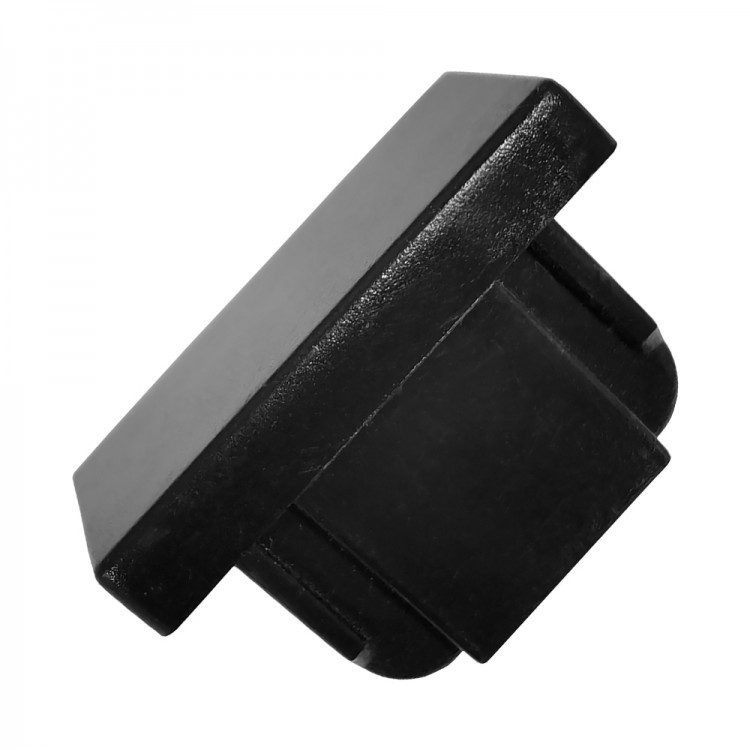 Заглушка Feron LD1121 чорна для шинопроводу Feron CAB1100, фото 1