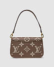 Жіноча сумка Луї Віттон бежева Louis Vuitton Beige Diane Monogram Empreinte, фото 4