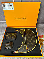 Сумка женская Louis Vuitton подарочный набор сумка+кошелек+ брелок LV