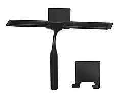 Скребок для ванної REA YZ-G04 BLACK чорний *