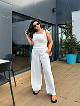 Неймовірно красиві штани бавовняний мустанг висока посадка розміри батал, фото 2