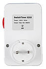 Розетка з таймером електро-механічна добова XON E-Tech SwitchTimer X232 16А 230В Біла (XSTLB012415W 7300), фото 5
