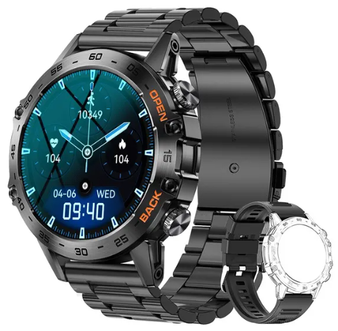 Smart watch k52 від бренду MELANDA тактичні смарт годинники,швидкий процессор потужна батарея міцний корпус