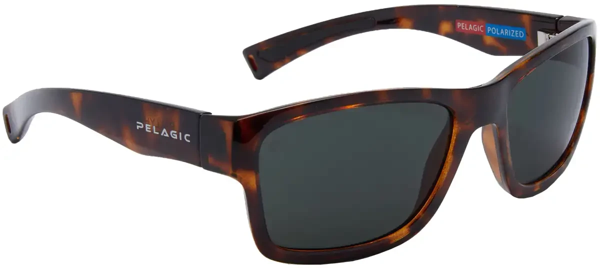Окуляри Pelagic Ballyhoo-Polarized Mineral Glass колір tortoise / grey, фото 1